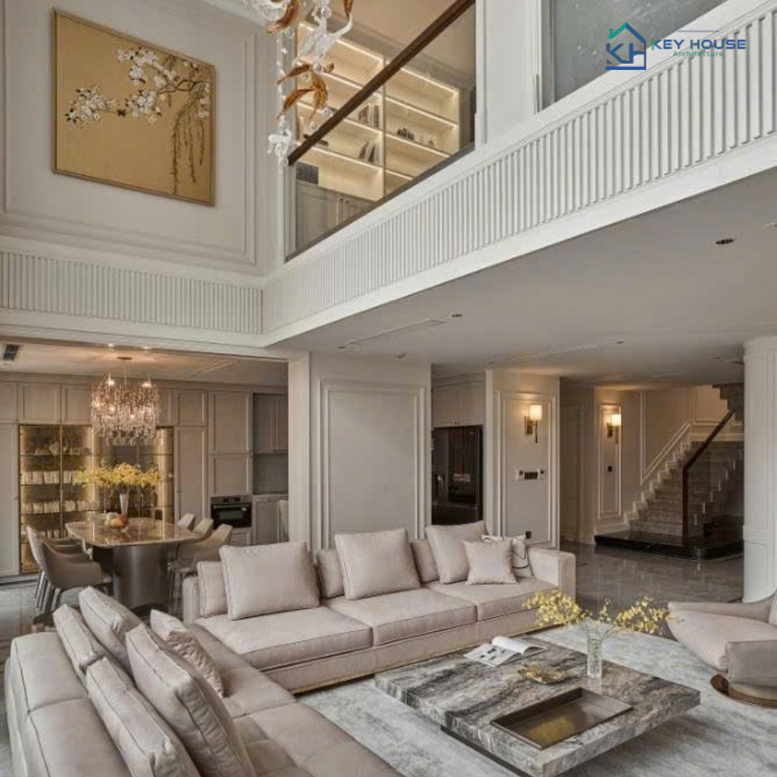 Xu hướng thiết kế thi công nội thất sang trọng hiện đại