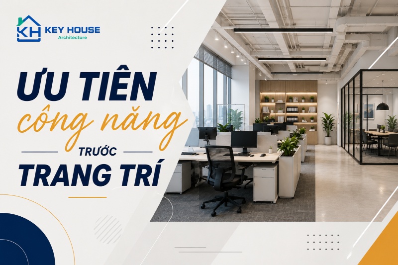 Ưu tiên công năng trước trang trí