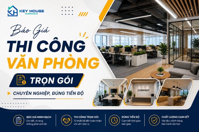 báo giá thi công văn phòng