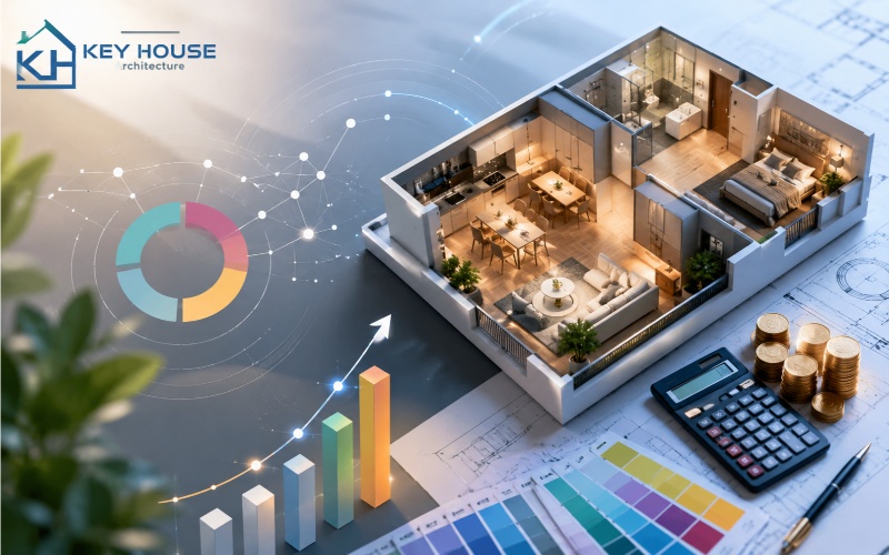 Giá thiết kế căn hộ hiện nay được tính như thế nào?