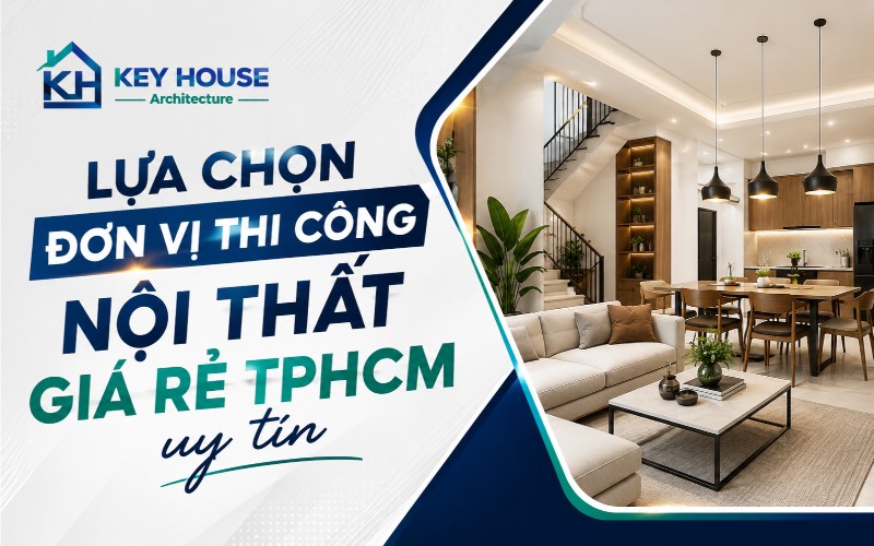 Lựa chọn đơn vị thi công nội thất giá rẻ TPHCM uy tín
