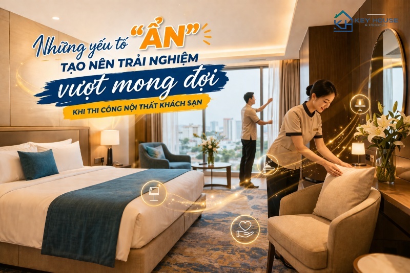Những yếu tố “ẩn” tạo nên trải nghiệm vượt mong đợi cho nội thất khách sạn