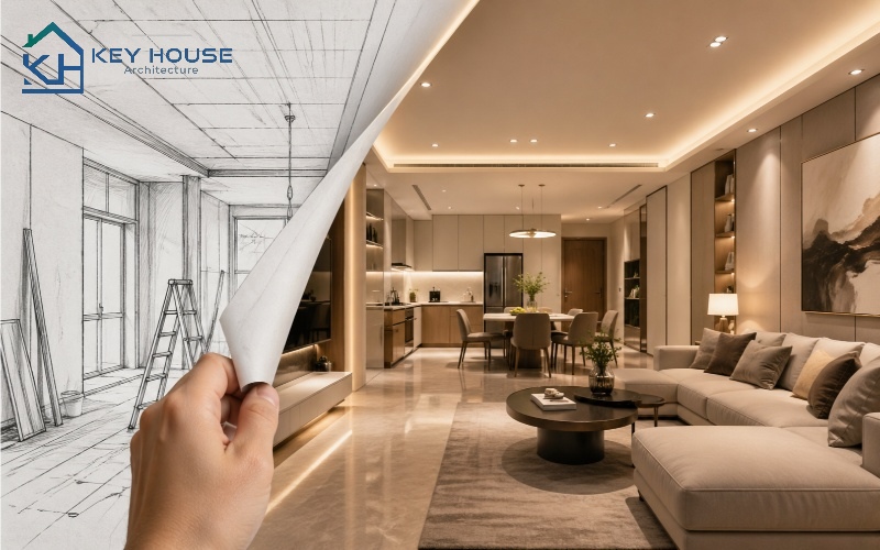 Lợi ích khi lựa chọn thi công nội thất trọn gói