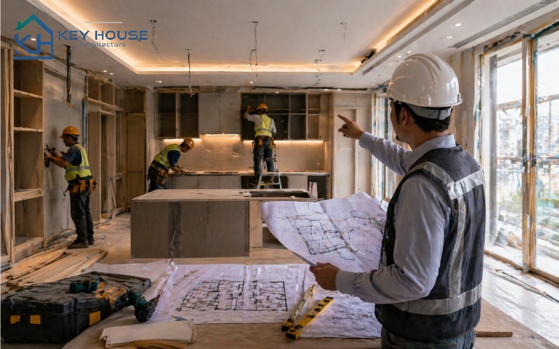 Triển khai thi công và giám sát chặt chẽ theo tiêu chuẩn kỹ thuật