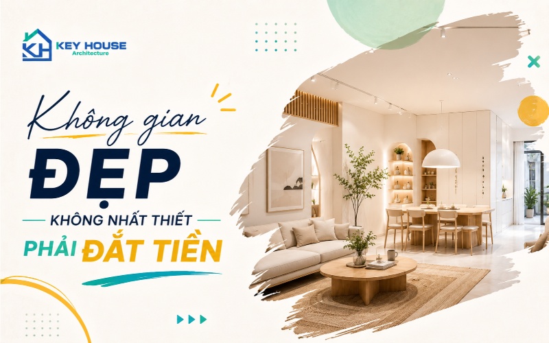 Không gian đẹp không nhất thiết phải đắt tiền