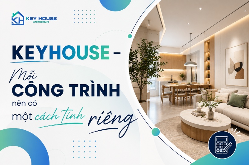 KEYHOUSE – Mỗi công trình nên có một cách tính riêng