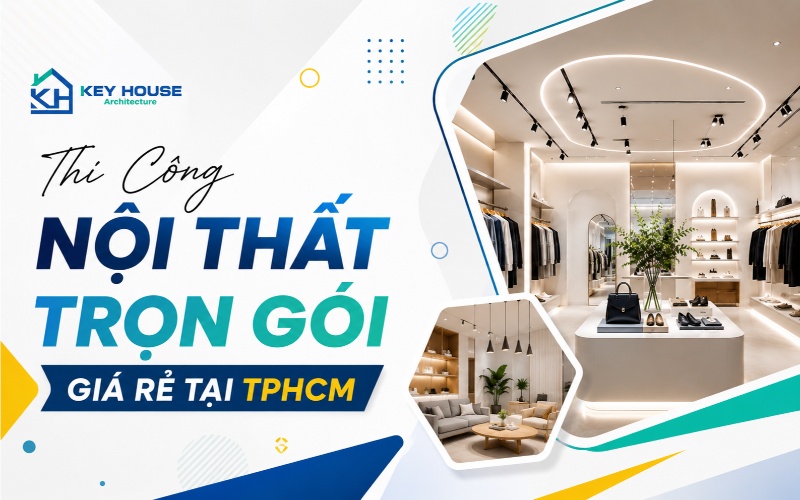 thi công nội thất trọn gói giá rẻ HCM