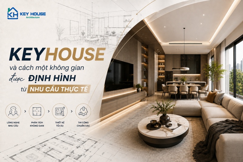 KEYHOUSE và cách một không gian được định hình từ nhu cầu thực tế