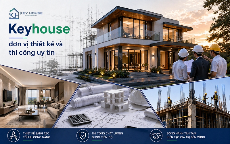 Keyhouse - đơn vị thiết kế thi công uy tín