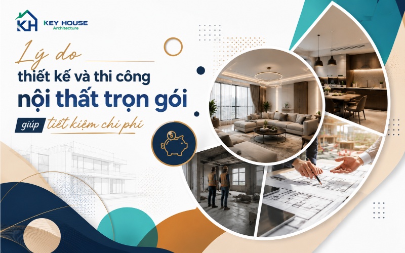 Lý do thiết kế và thi công nội thất trọn gói giúp tiết kiệm chi phí