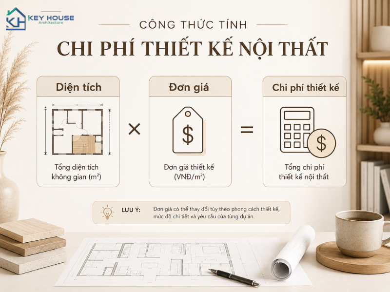 bảng tính chi phí thiết kế